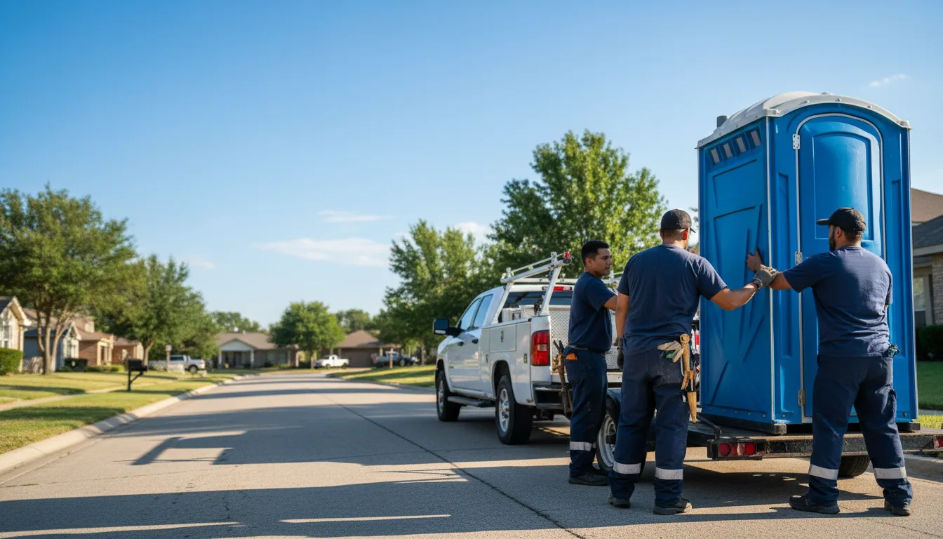 Portable Toilet Rental in Foster City, MI near me
